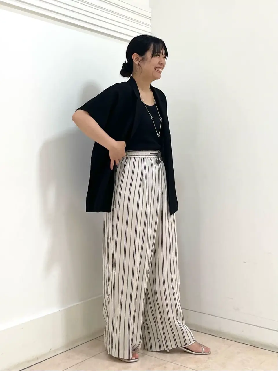 自由区 misato コーディネート画像