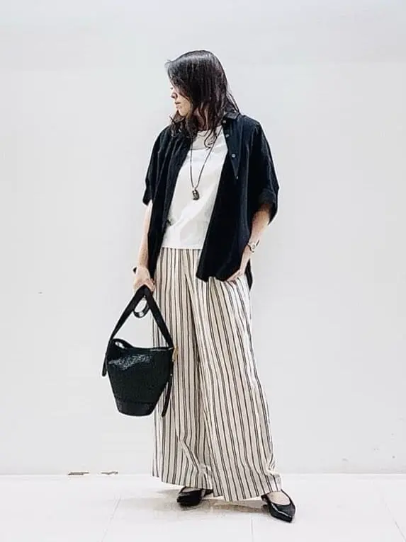 自由区 スタッフ コーディネート画像