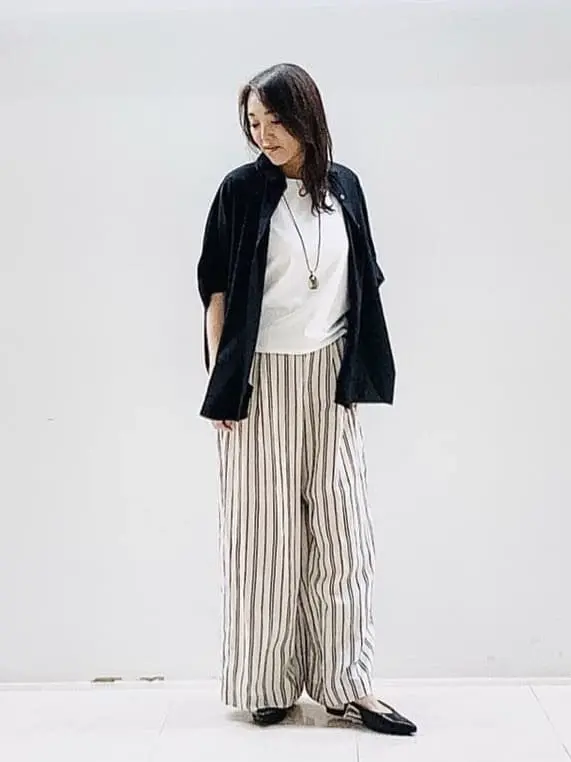 自由区 スタッフ コーディネート画像