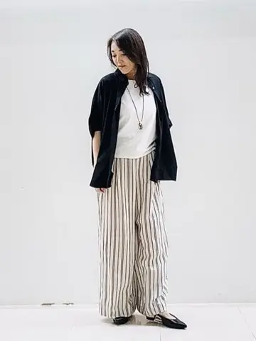 自由区 スタッフ コーディネート画像