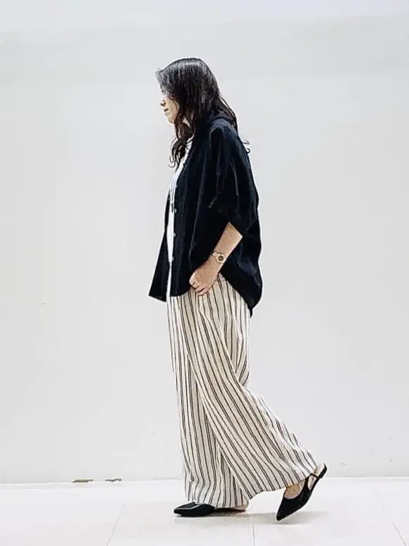 自由区 スタッフ コーディネート画像