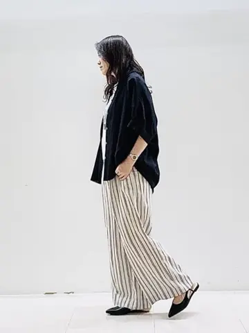 自由区 スタッフ コーディネート画像