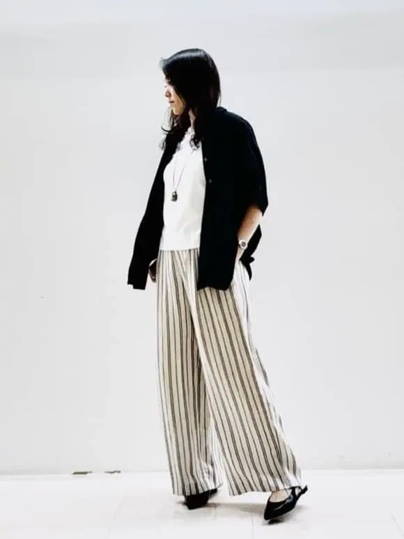 自由区 スタッフ コーディネート画像