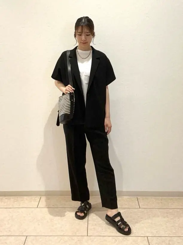 自由区 森川 コーディネート画像