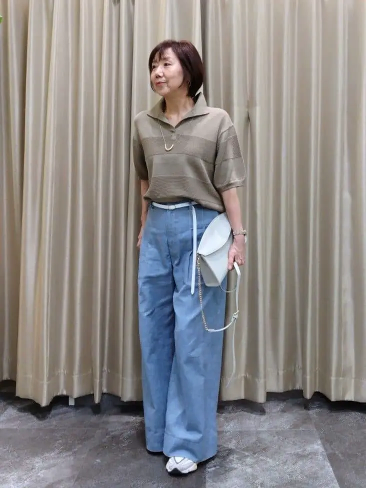 自由区 鶴田 コーディネート画像