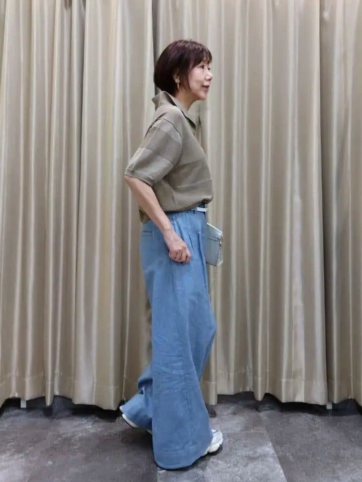 自由区 鶴田 コーディネート画像