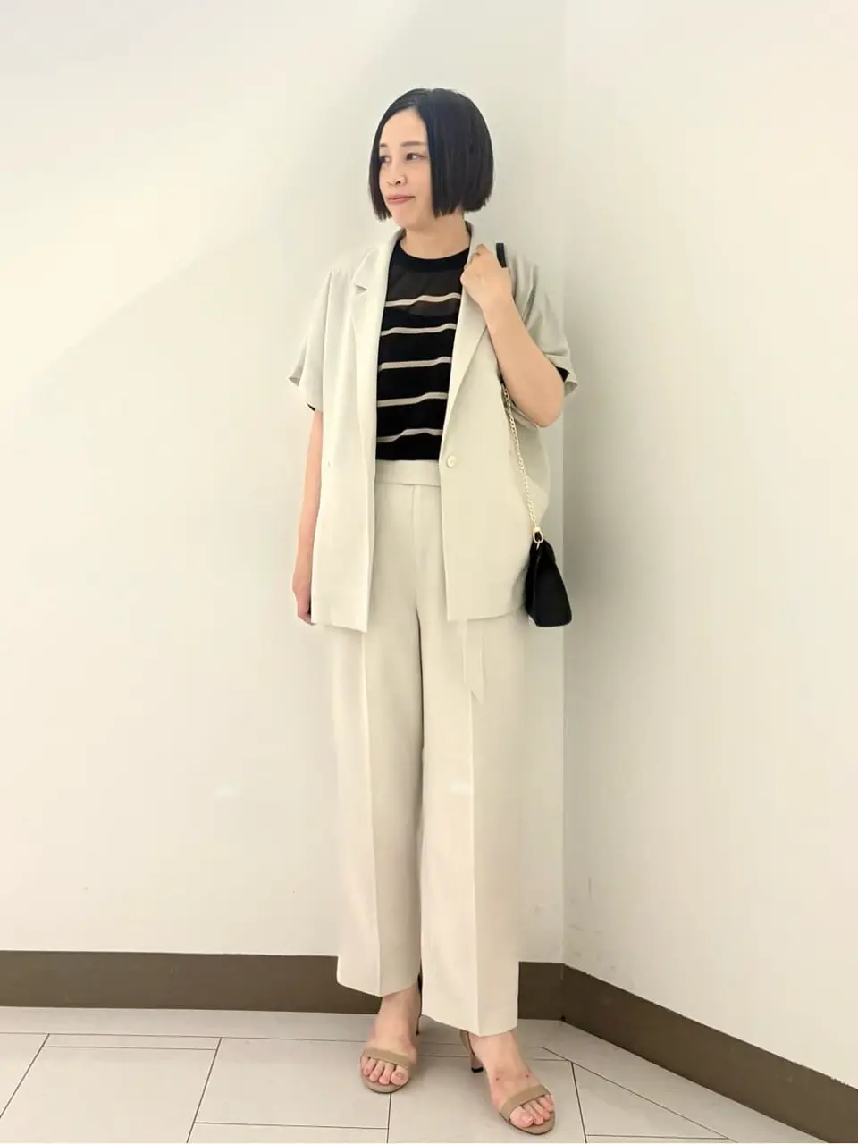 自由区 南 コーディネート画像