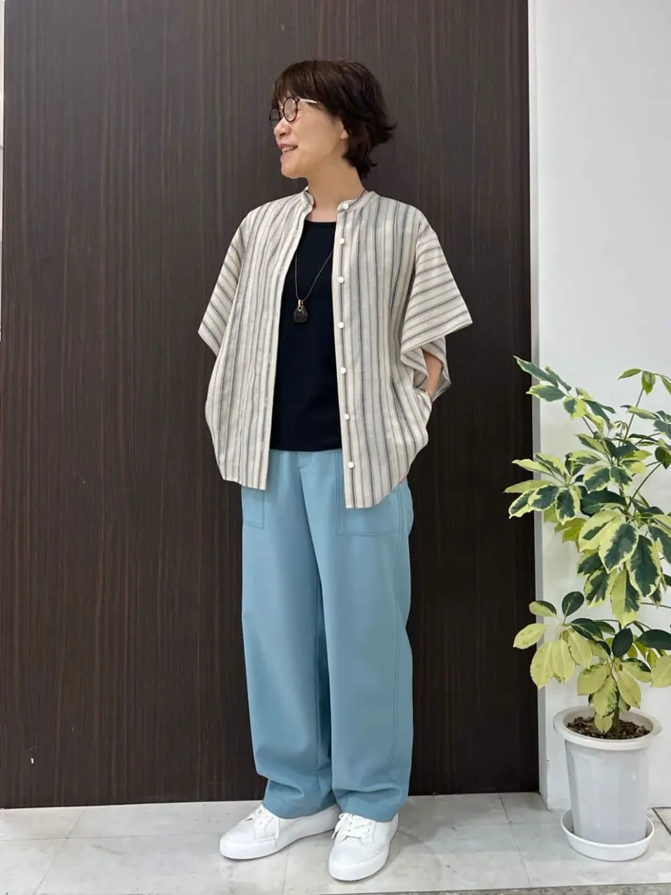 自由区 スタッフ コーディネート画像