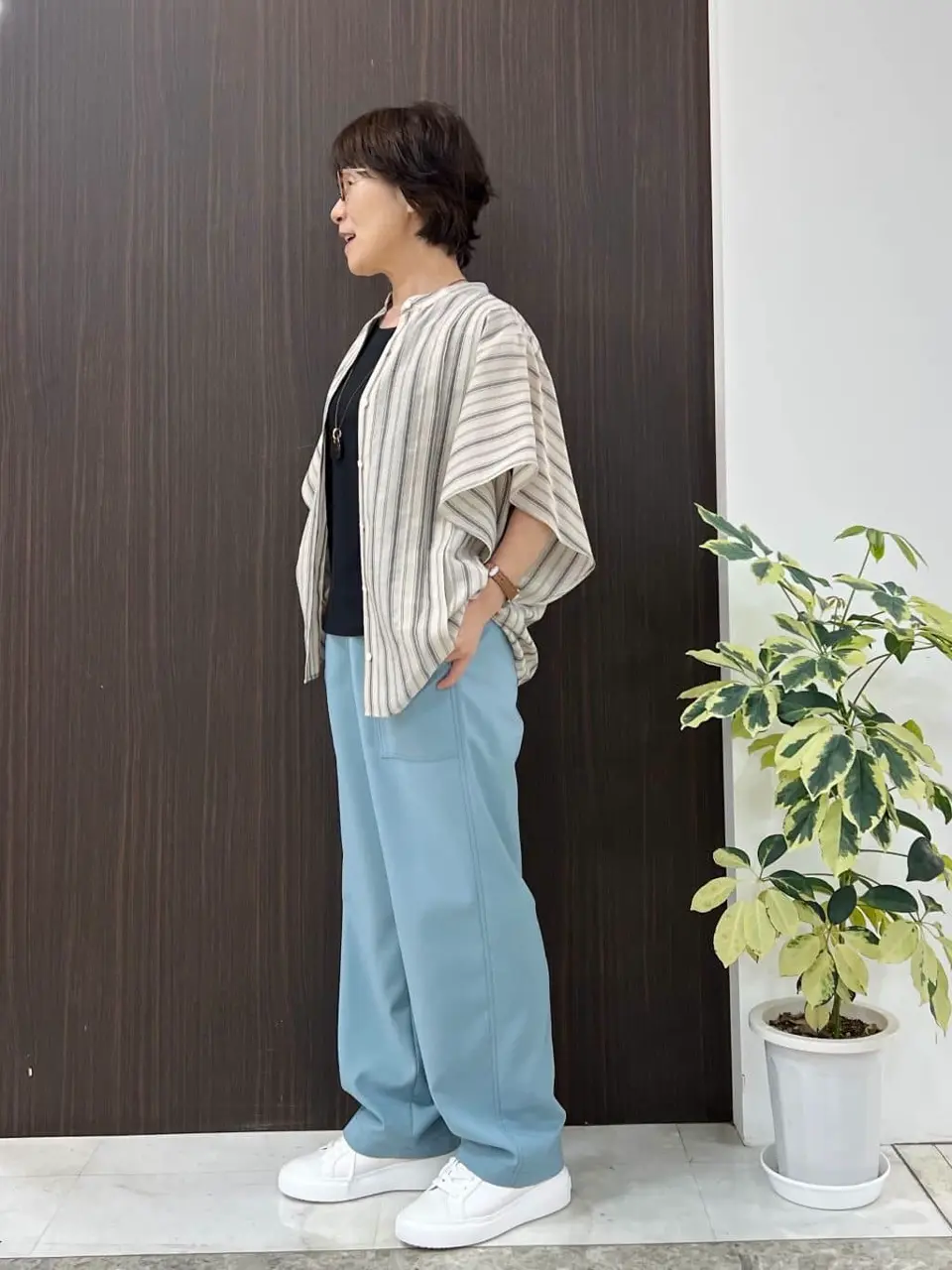 自由区 スタッフ コーディネート画像