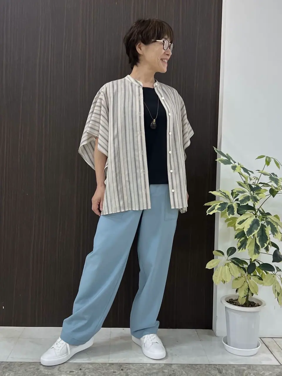 自由区 スタッフ コーディネート画像