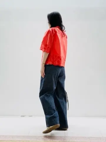 自由区 スタッフ コーディネート画像