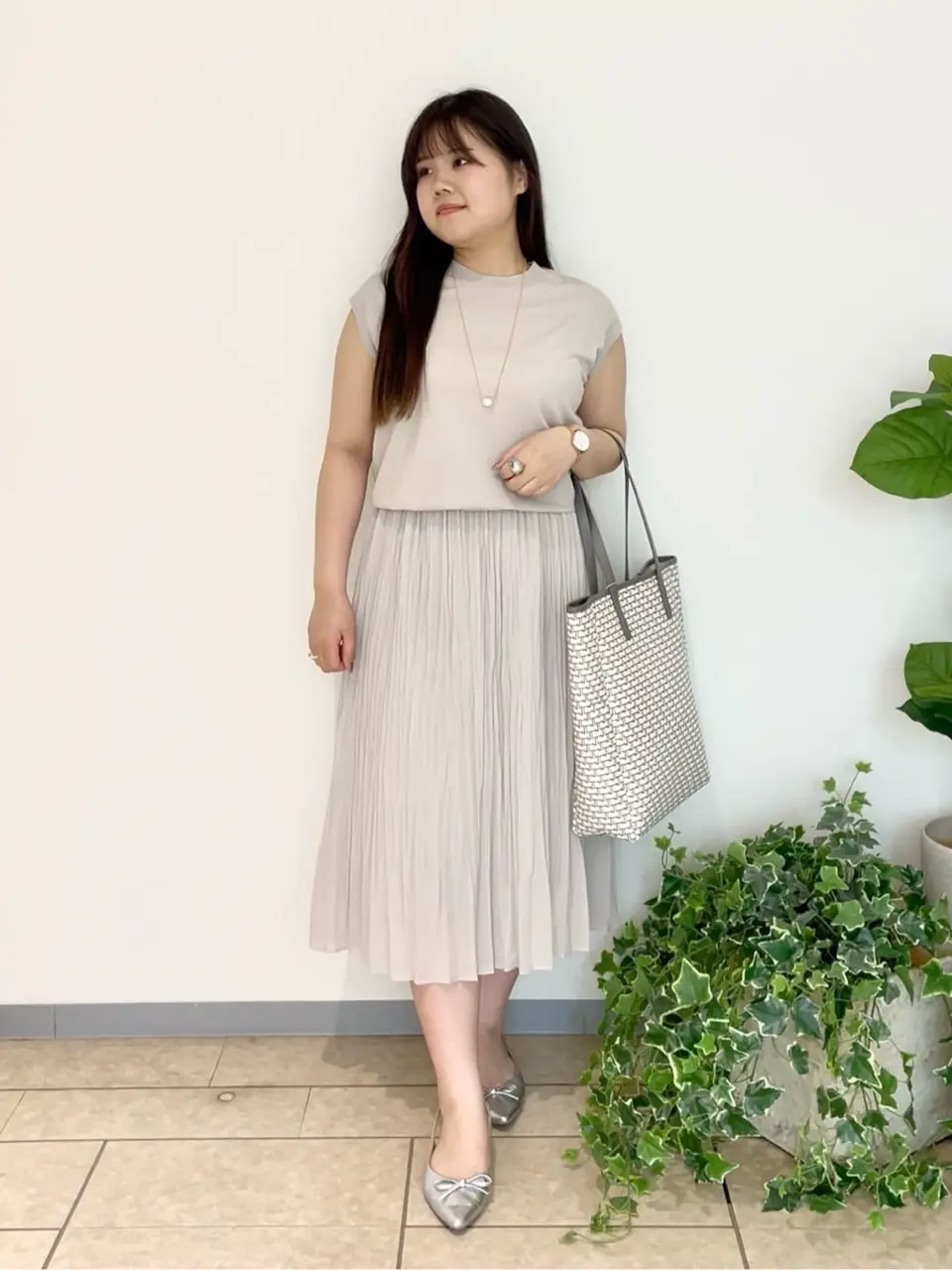 自由区 坪田 コーディネート画像