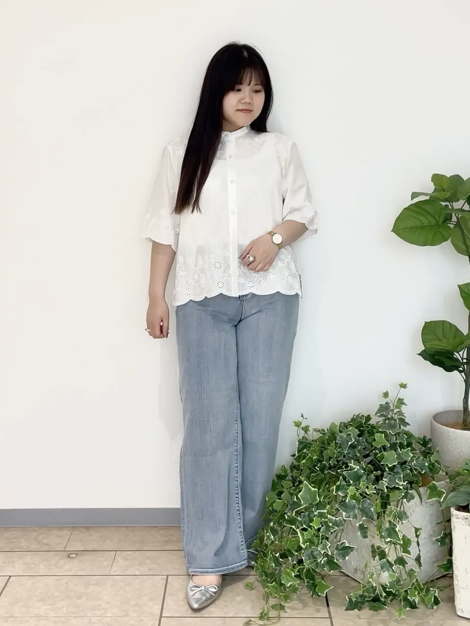 自由区 坪田 コーディネート画像