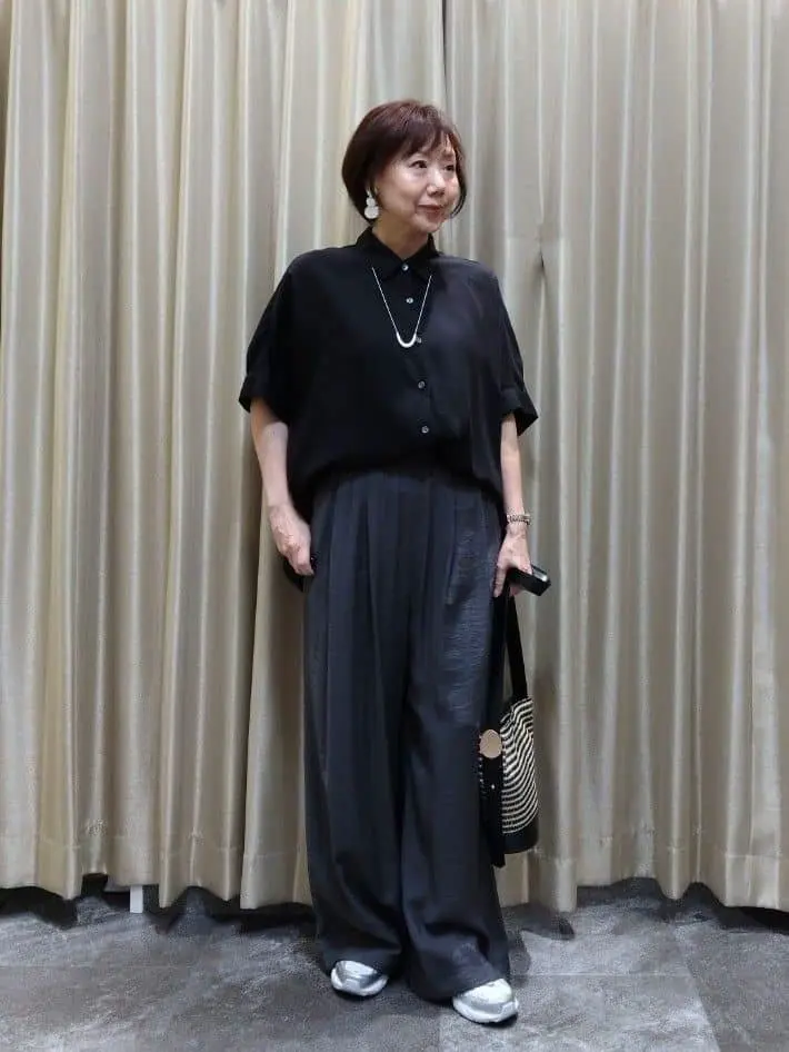 自由区 鶴田 コーディネート画像