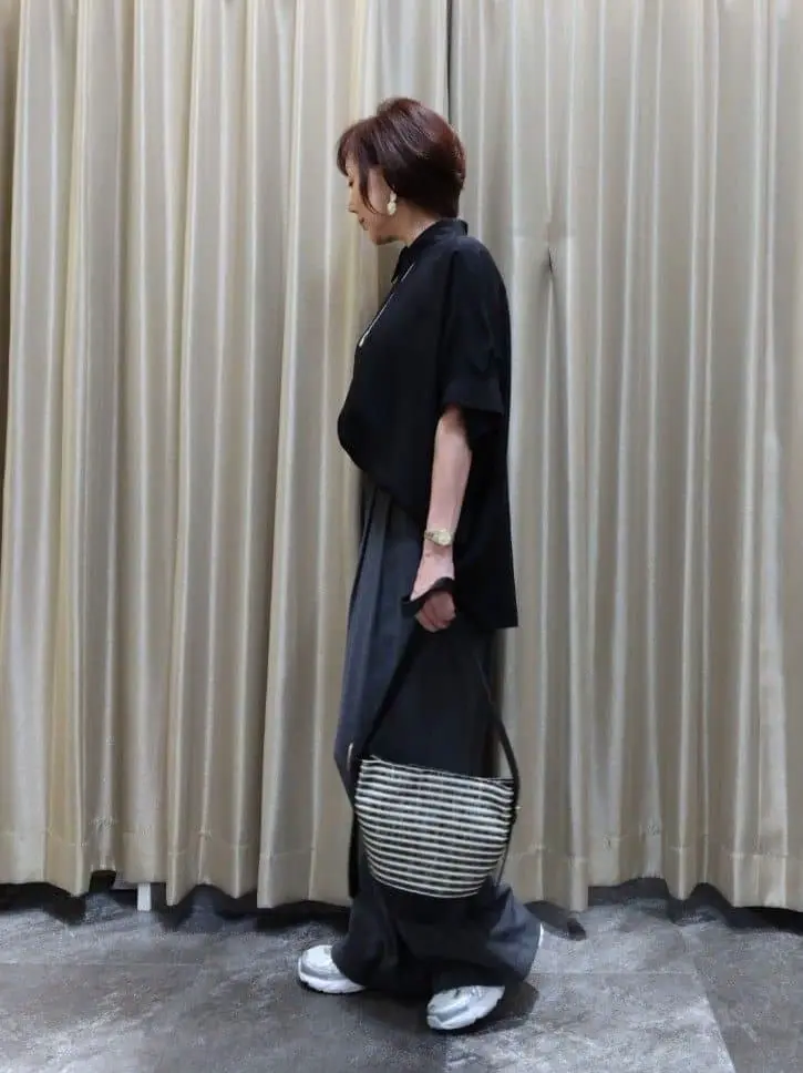 自由区 鶴田 コーディネート画像