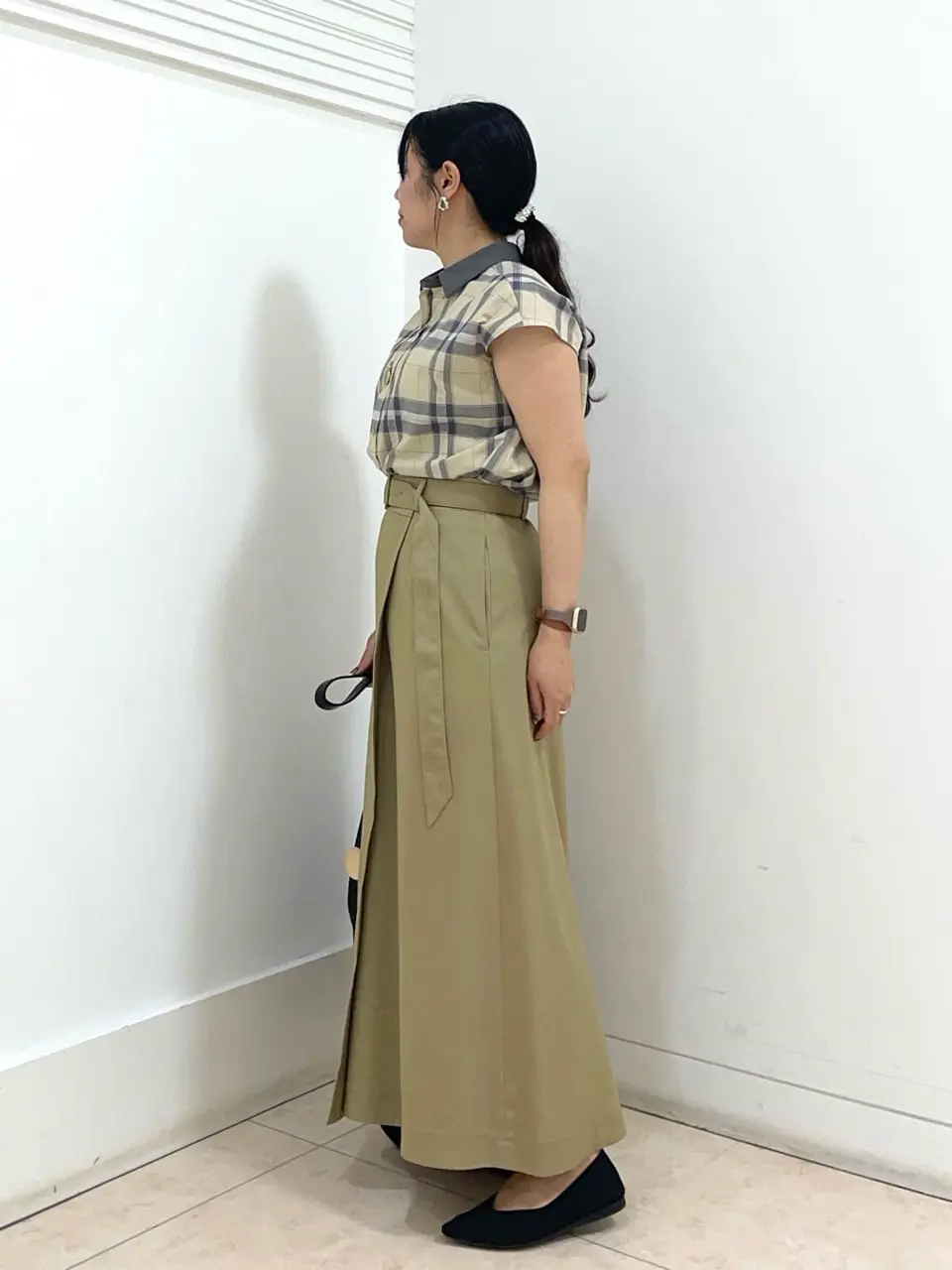 自由区 misato コーディネート画像