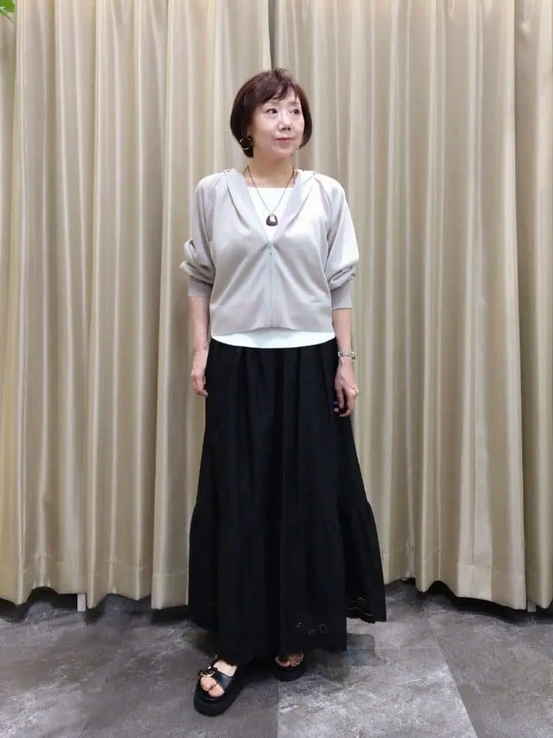 自由区 鶴田 コーディネート画像