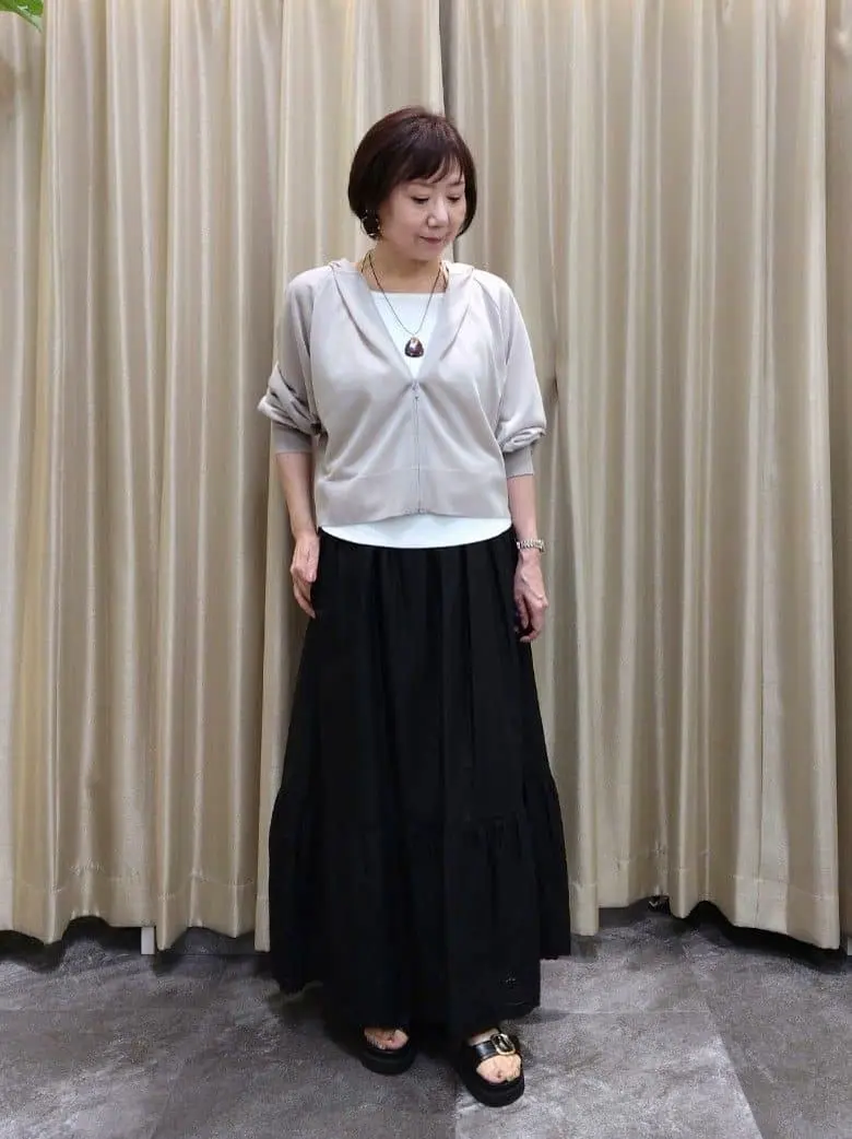 自由区 鶴田 コーディネート画像