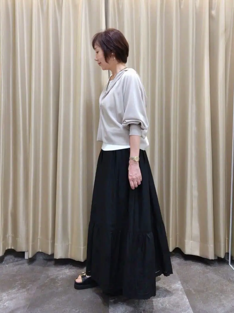 自由区 鶴田 コーディネート画像