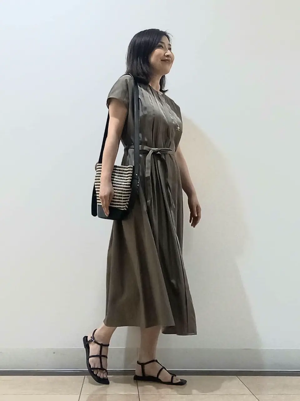 自由区 中川 コーディネート画像