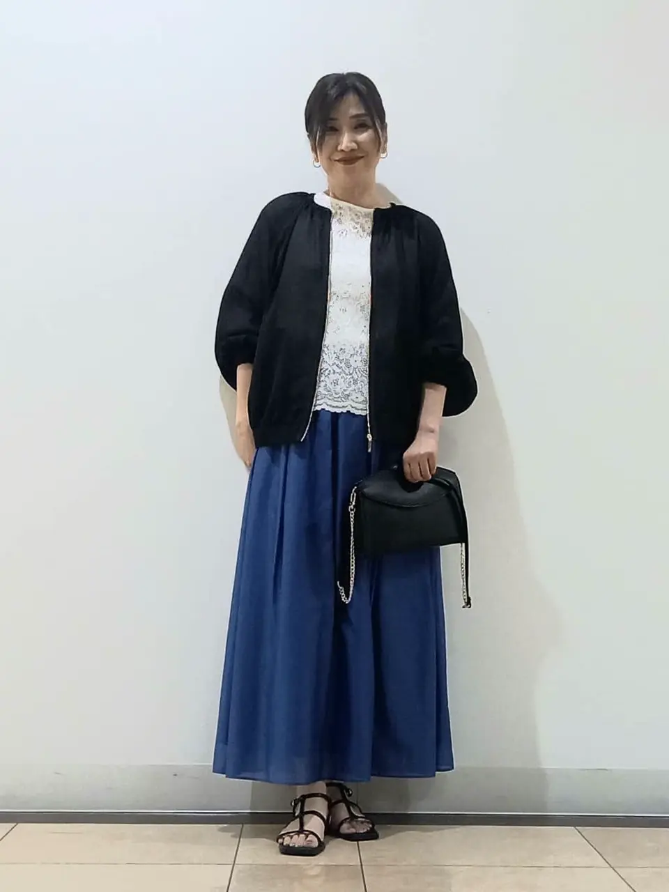 自由区 中川 コーディネート画像