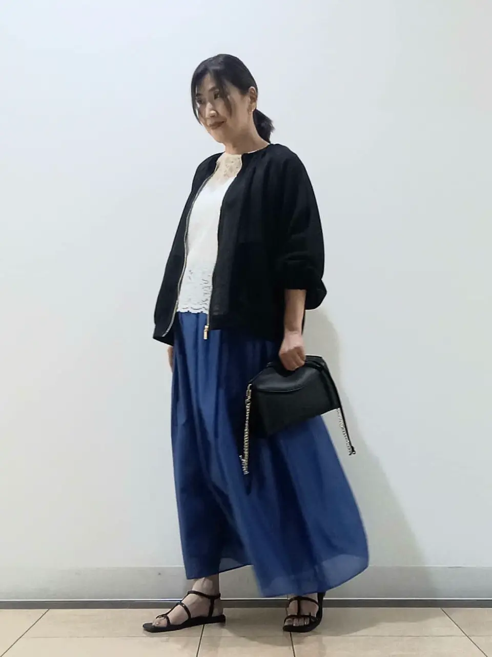 自由区 中川 コーディネート画像