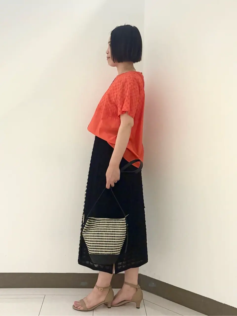 自由区 南 コーディネート画像