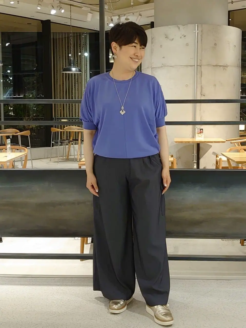 自由区 田中 コーディネート画像