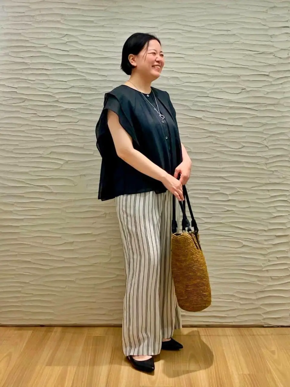 自由区 橋口 コーディネート画像