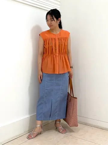 自由区 misato コーディネート画像