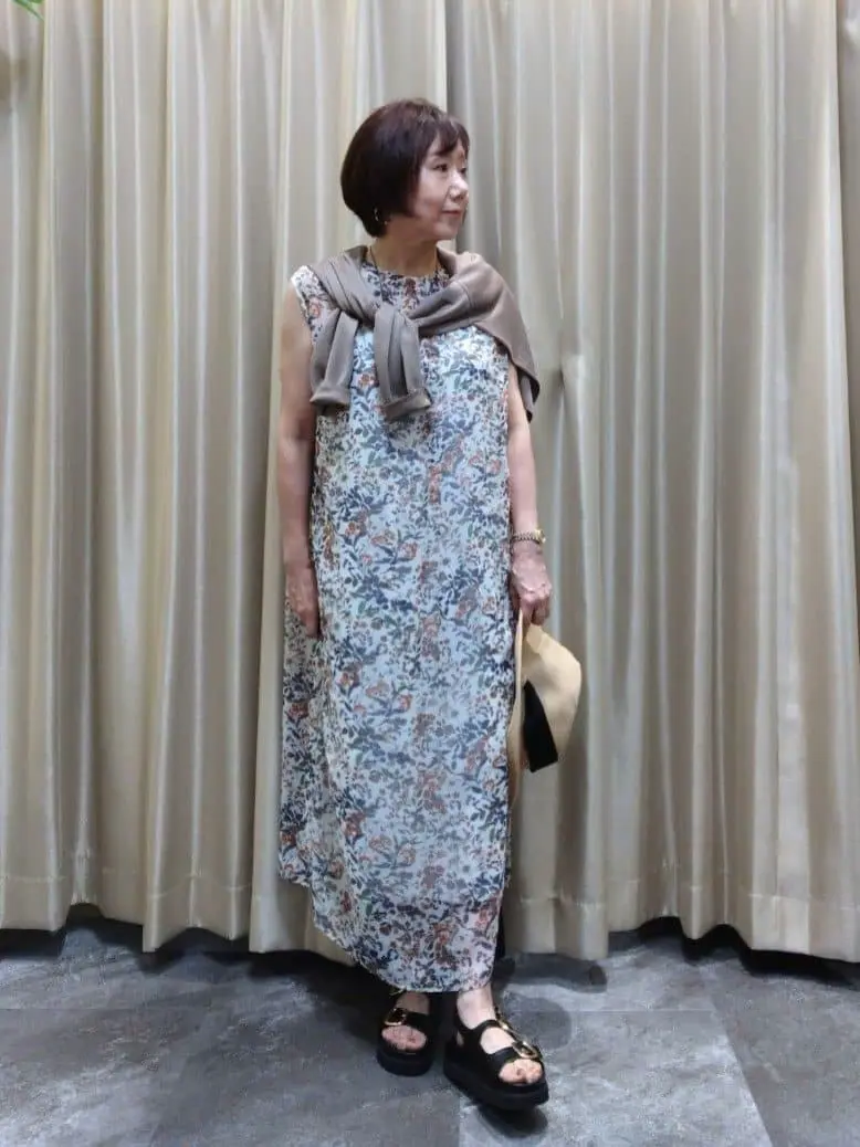 自由区 鶴田 コーディネート画像