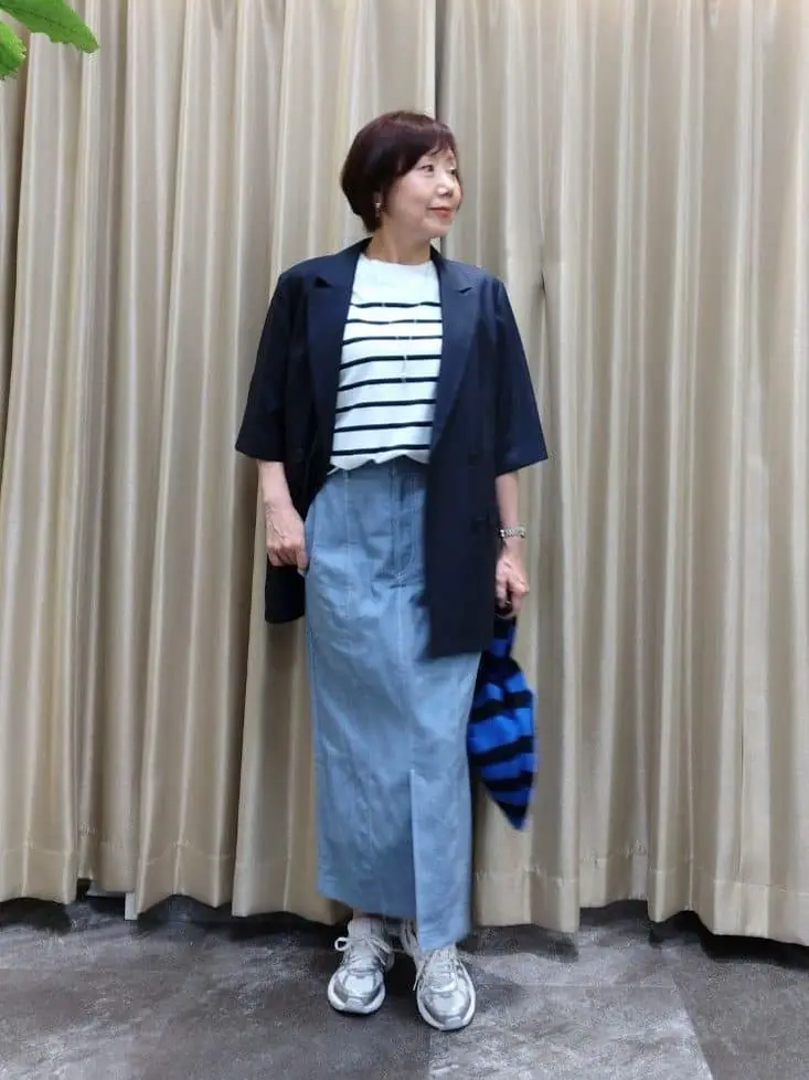 自由区 鶴田 コーディネート画像