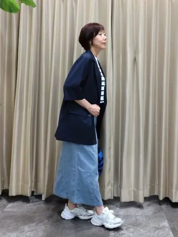 自由区 鶴田 コーディネート画像