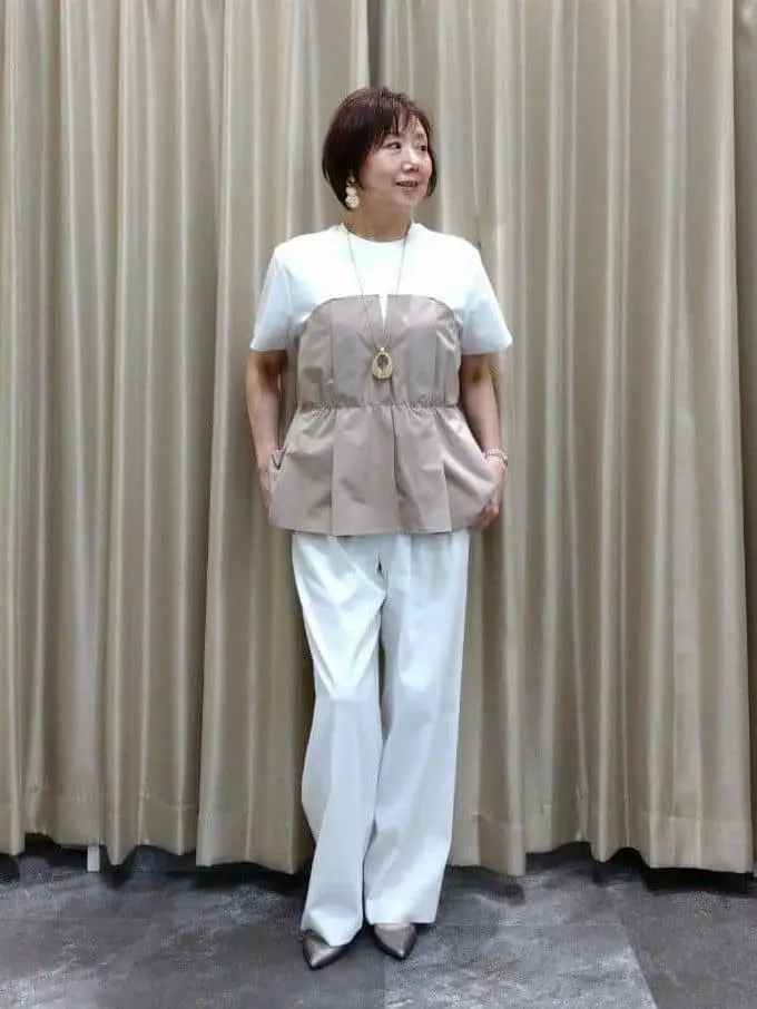 自由区 鶴田 コーディネート画像