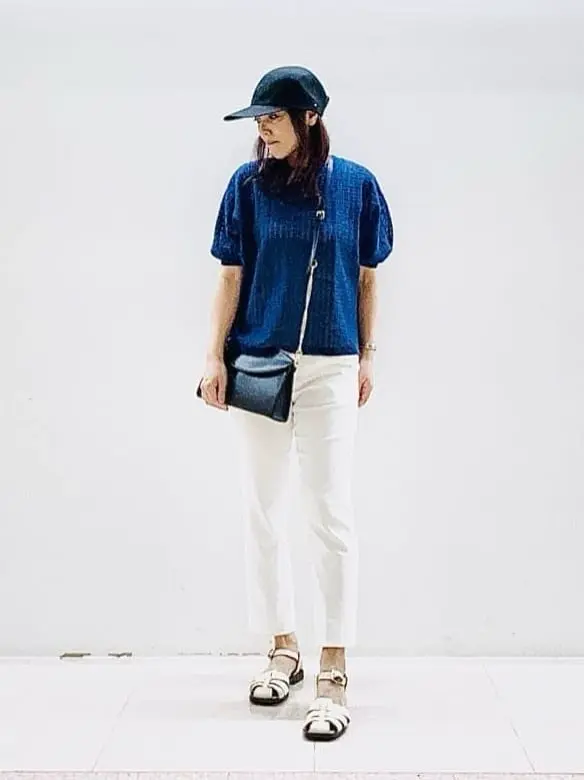 自由区 スタッフ コーディネート画像