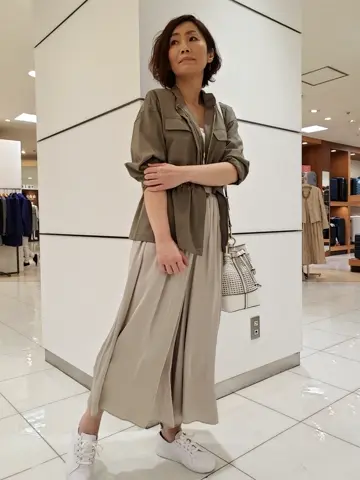 自由区 maruri コーディネート画像