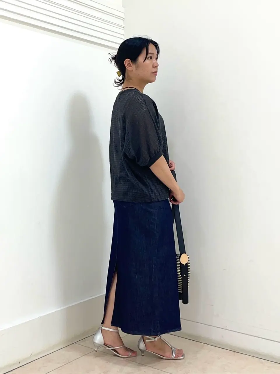 自由区 misato コーディネート画像