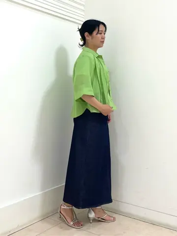 自由区 misato コーディネート画像