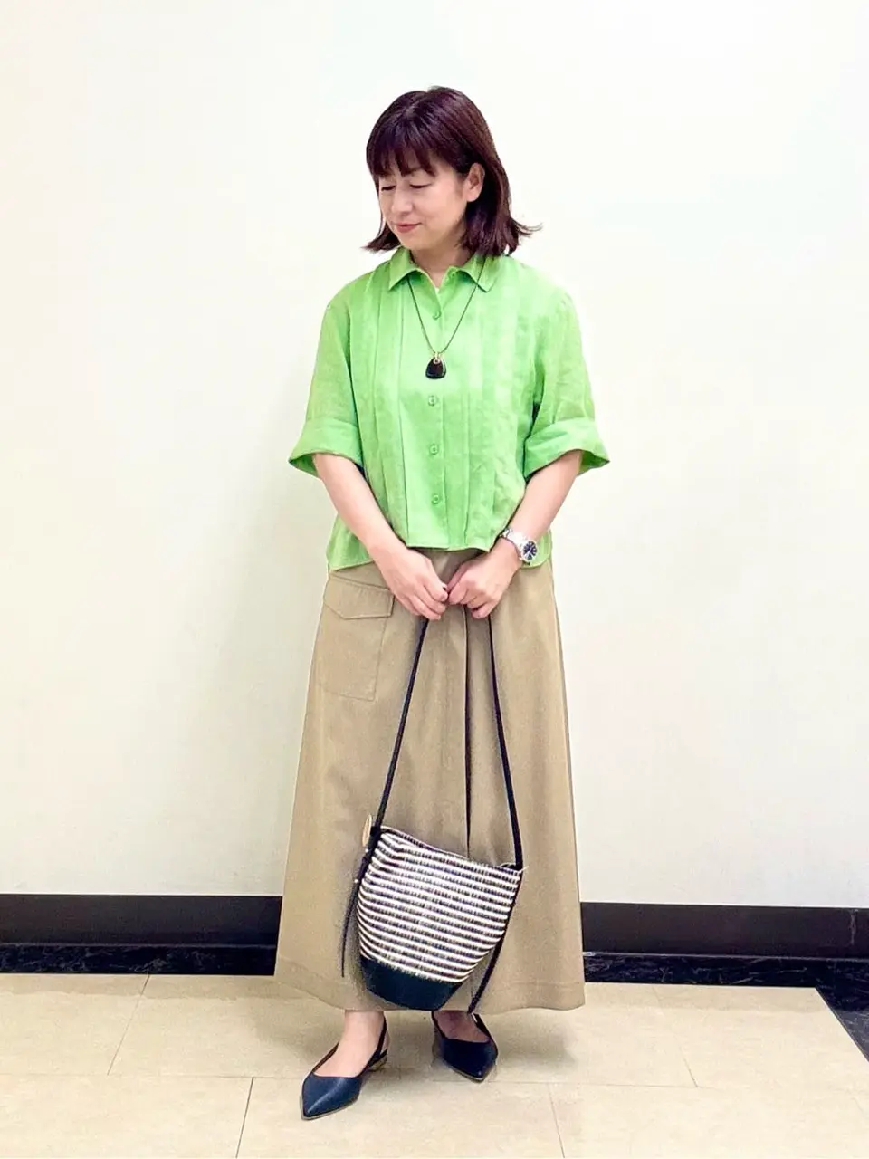 自由区 岡崎 コーディネート画像