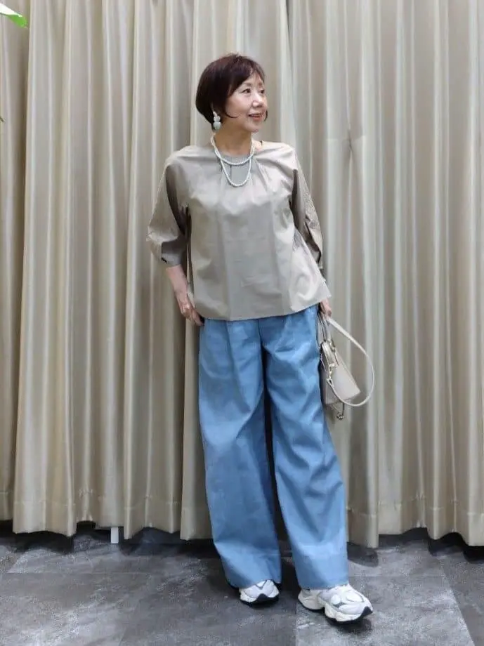 自由区 鶴田 コーディネート画像