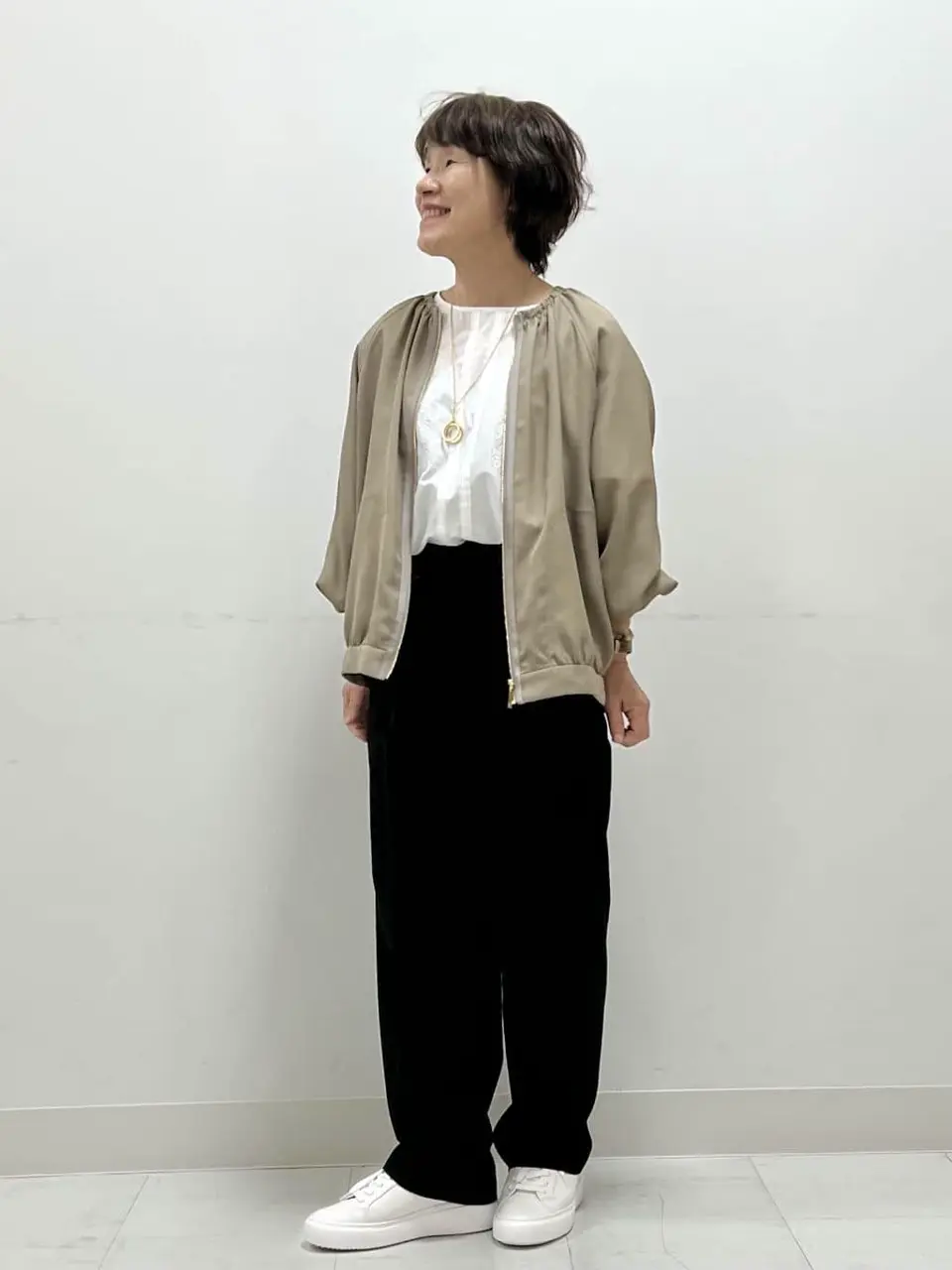 自由区 スタッフ コーディネート画像