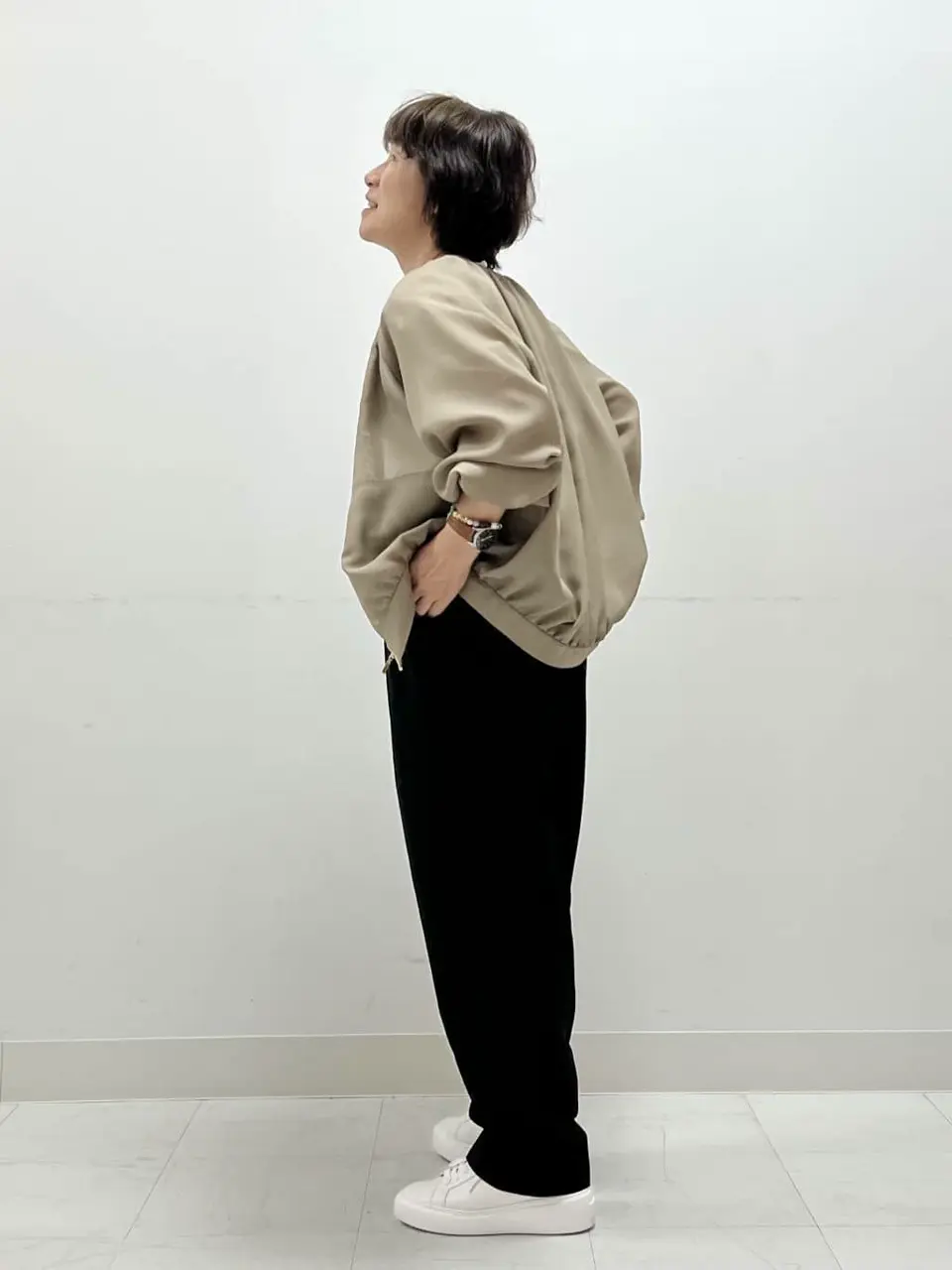 自由区 スタッフ コーディネート画像