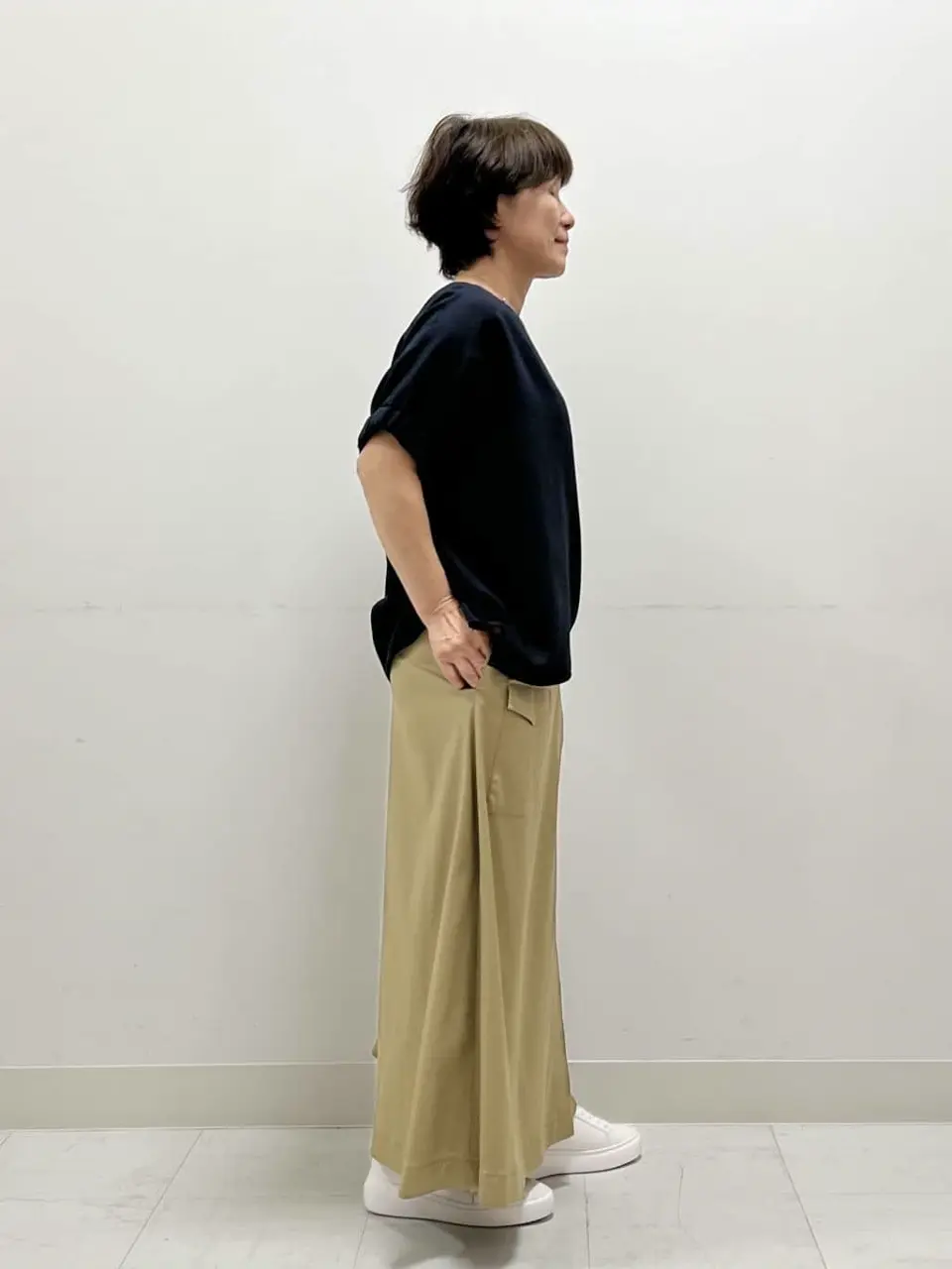 自由区 スタッフ コーディネート画像