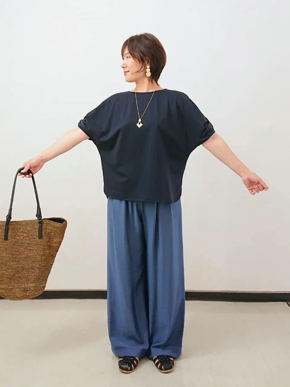 自由区 近藤 コーディネート画像