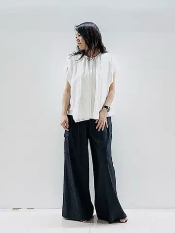 自由区 スタッフ コーディネート画像