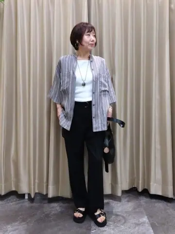 自由区 鶴田 コーディネート画像