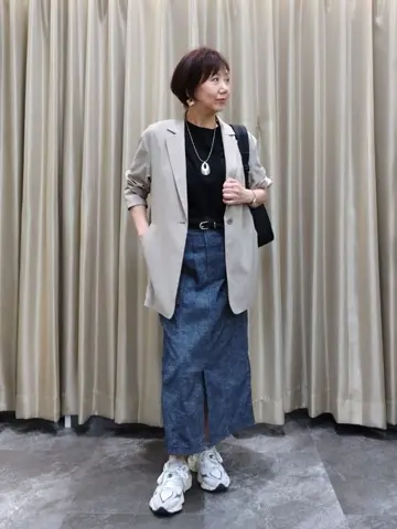 自由区 鶴田 コーディネート画像