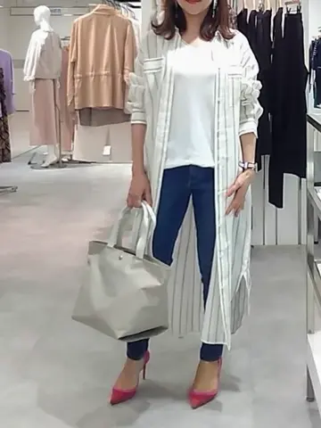 自由区 東 コーディネート画像