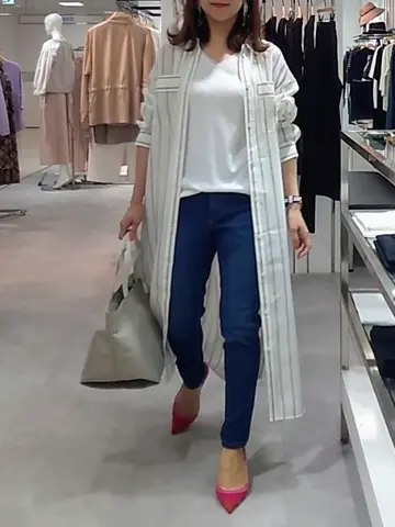 自由区 東 コーディネート画像