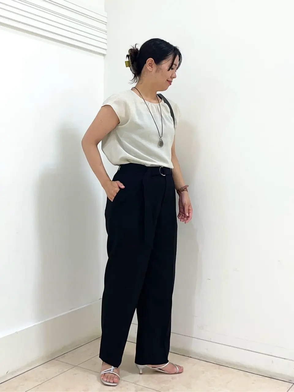 自由区 misato コーディネート画像